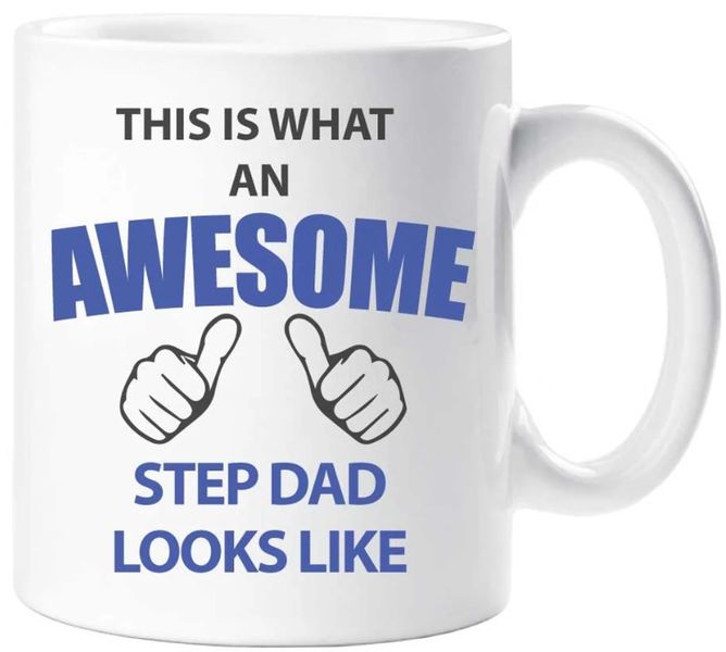 This What An Awesome Step Dad Birthday Christmas Father's Day Gift Mug