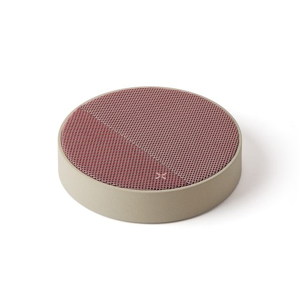Oslo Energy Wireless Charging Station &amp; Bluetooth Speaker - Pink