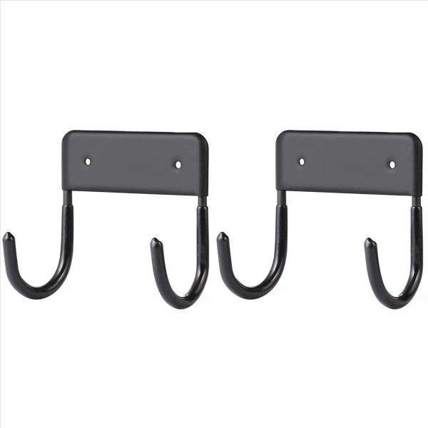 Wall Mounted Holder Large &amp; Small Ironing Board (Matte Black)