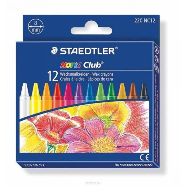 Staedtler Noris Club 12 Wax Crayons