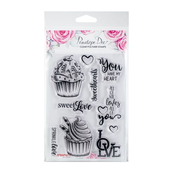 Penelope Dee Polymer Stamps - Cocoa Love