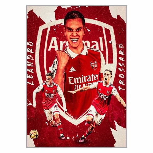 Leandro Trossard Arsenal Poster - A1