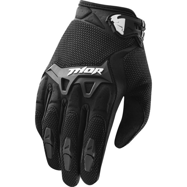 Thor Spectrum Black Gloves image
