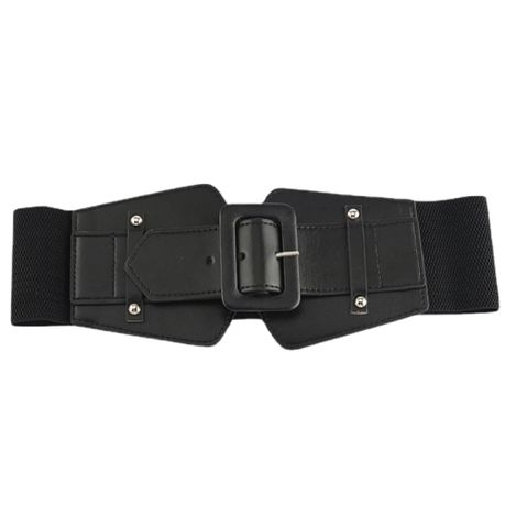 XIXIDIAN Fashion Women Belts Ladies Wide Belt Leather Causal Skinny  Waistband Black Strap Belt (Color : A, Size : 2.5-7.5 * 94cm) : :  Clothing, Shoes & Accessories