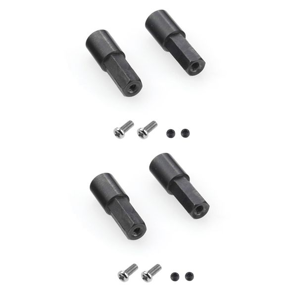 4 Pcs Metal Rear Axle Shaft For Wpl D12 C14 C24 C34 B14 Mn D90 Rc Car