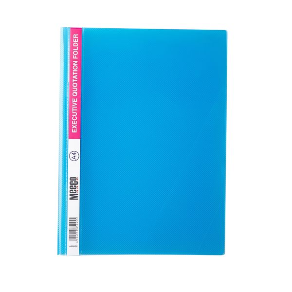 Meeco Premium Quotation Folder Blue 5 Pack