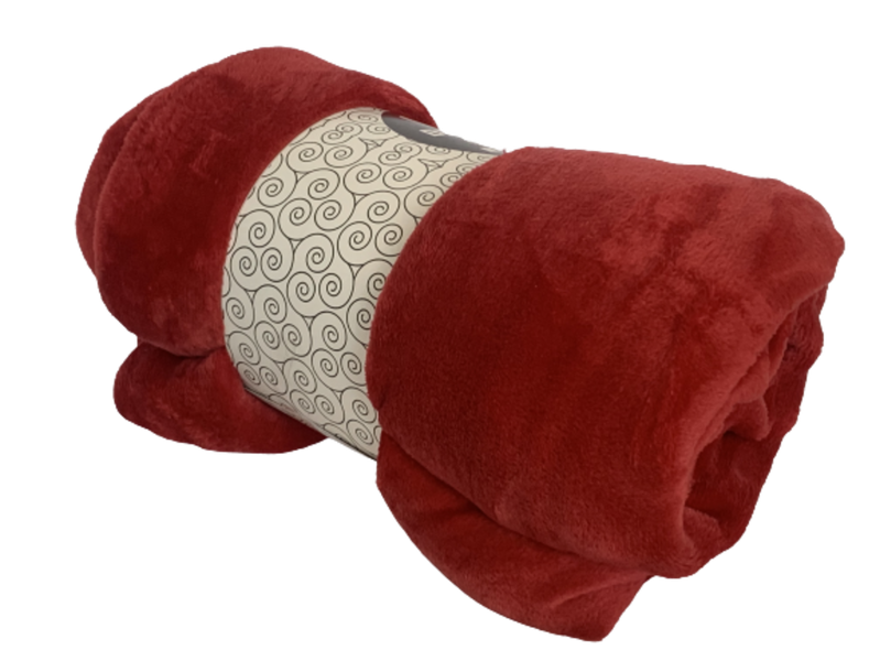 Super Soft Solid Color Bedding Throw 200x220cm