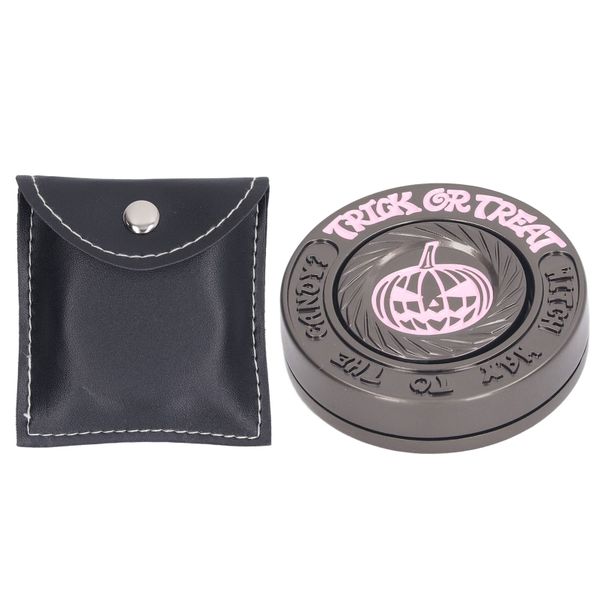 Fidget Rotating Toy Pumpkin Stress Relief Anti Anxiety Fingertip Toy Pink