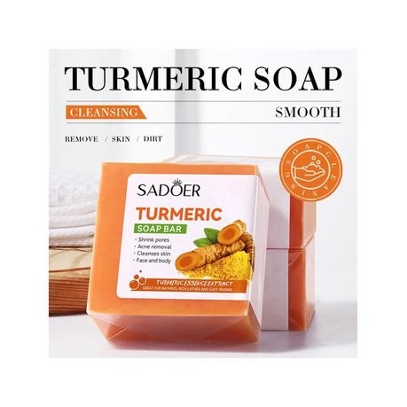 Turmeric soap for dark spots hotsell
