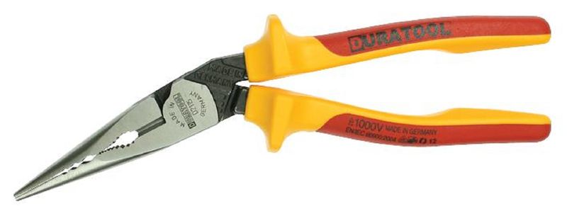 Duratool (D02003) Heavy Duty, Long Nose Pliers