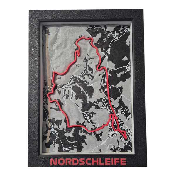 Topographic Racetrack - Nordschleife 3D