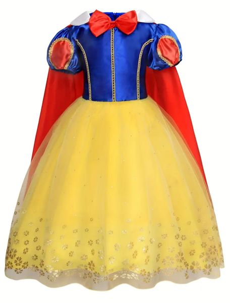 Snow White Dress with Cape