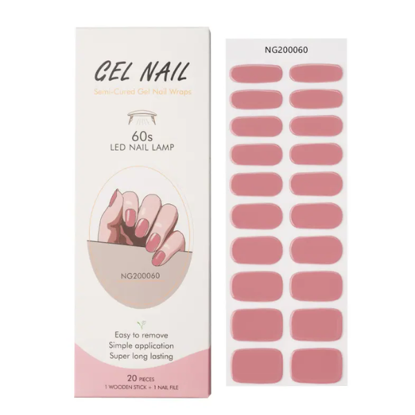 UV/LED Semi Cured Gel Nail Wraps | Shop Today. Get it Tomorrow ...