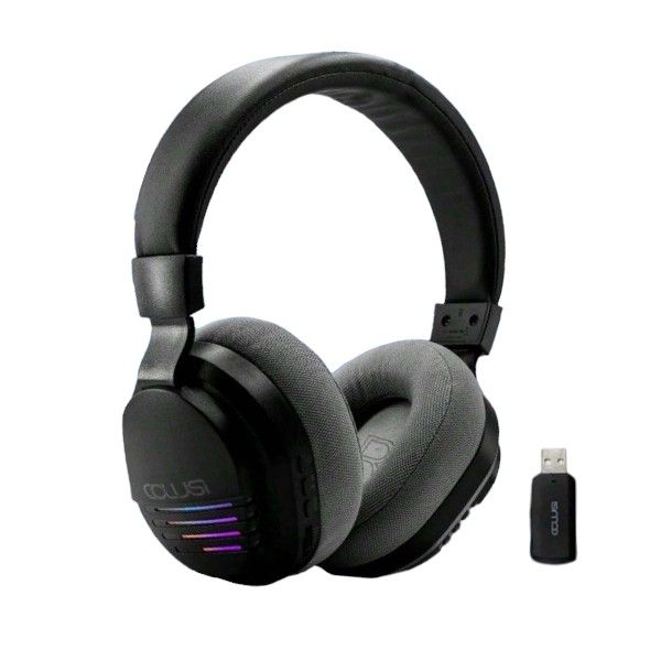 COLUSI - Wireless Gaming Headphones With Dual Connectivity - Black