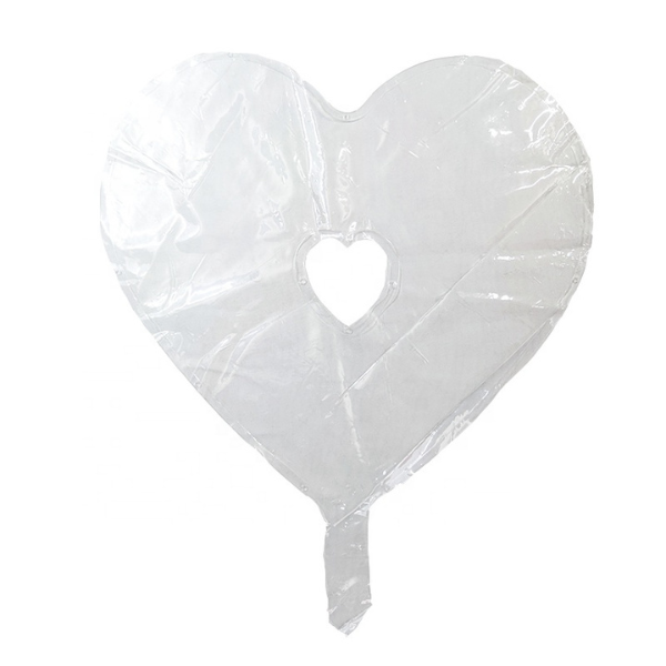 Craft Buddies BoBo Balloon Clear - Hollow Heart