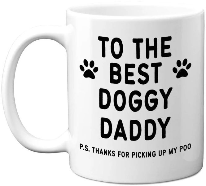 Doggy Daddy Birthday Christmas Father's Day Gift 11Oz Premium Coffee Mug