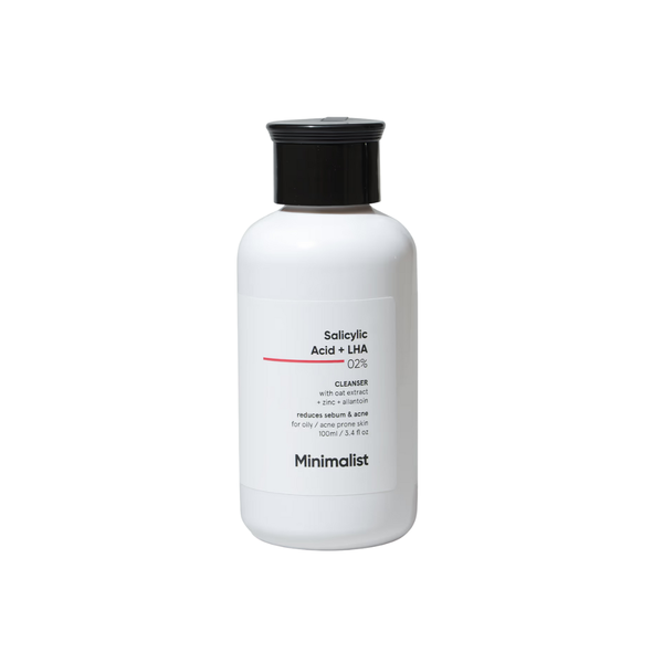 Minimalist Salicylic Acid + LHA 02% Cleanser