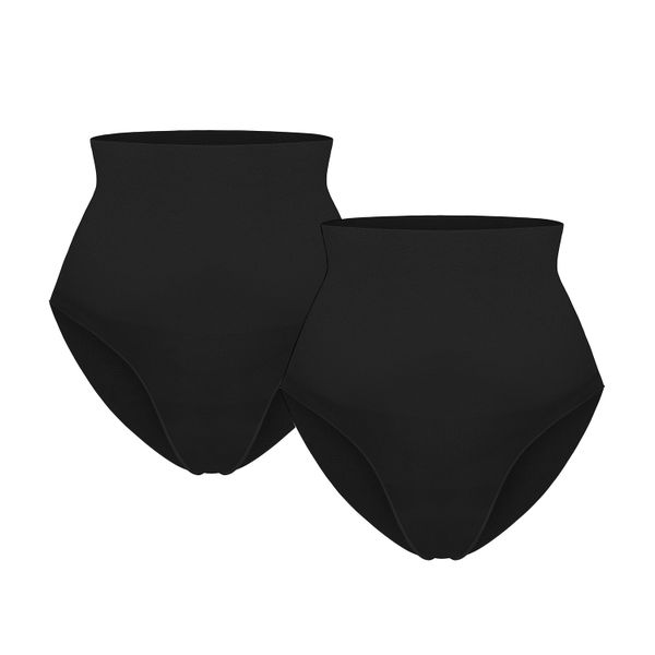 Pear Shapewear Shaping High Waisted Shapewear Underwear 2 Pack