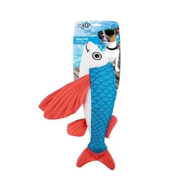 Chill Out Dog Cooling Flying Fish Floating Toy