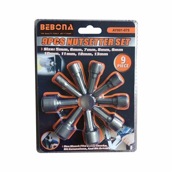 9 Pieces Nutsetter Set