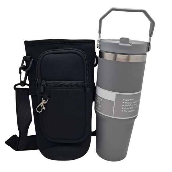 Sip and Go Travel Mug and Holder Combo - 890ml