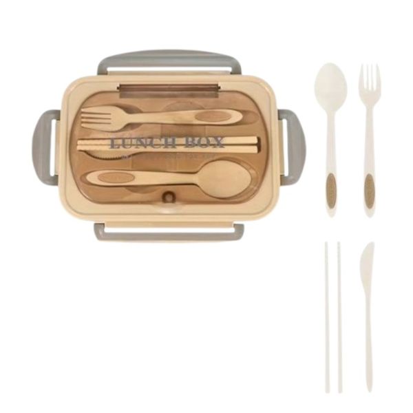 3 Compartments Suitable for School, Work and Outdoor Lunch Box