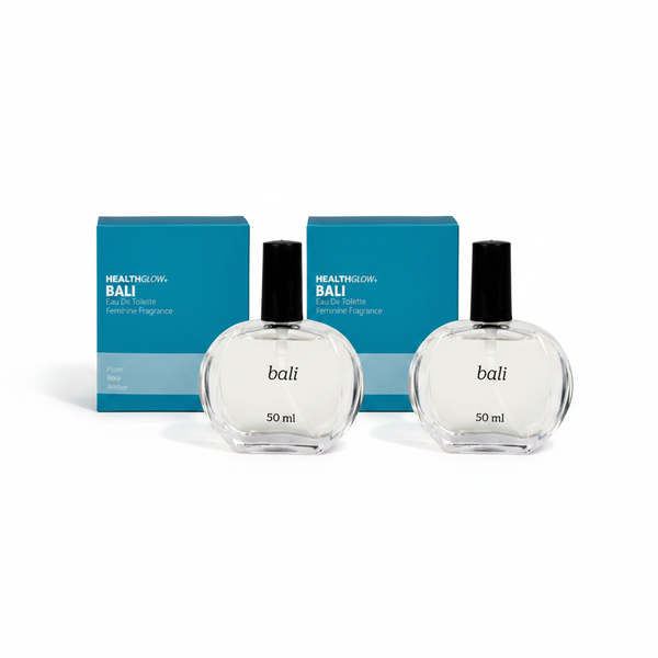 Healthglow Bali Eau De Toilette 50ml - Floral Women's Fragrance - 2 Pack
