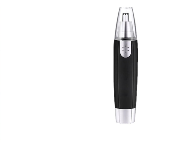 Portable Electric Trimmer for Travel, Black/Silver Colour