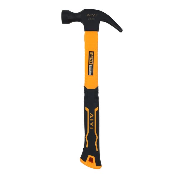 AIYI 0.5kg Claw Hammer with Fibreglass Handle AY013-083