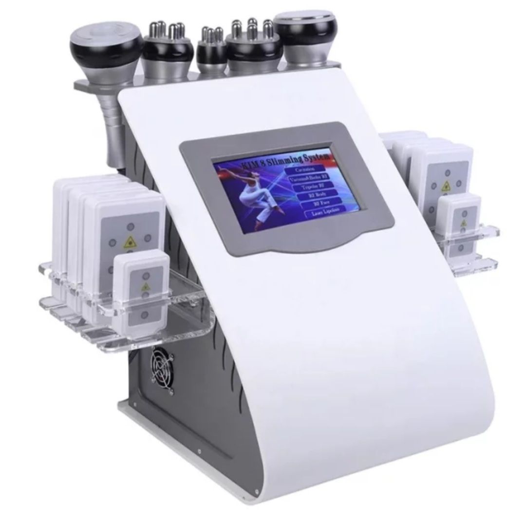 6 In 1 40K Ultrasonic Vacuum Cavitation System Radio Laser Lipo