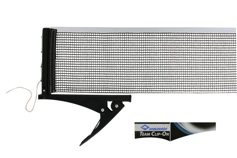 Donic-Schildkröt Team Clip-on Table Tennis Net and Post Set