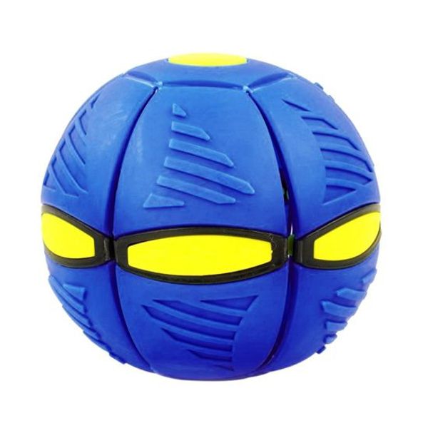 Jack Portable Flat Ball Frisbee UFO Flying Disc &amp; Throwing Ball - Blue