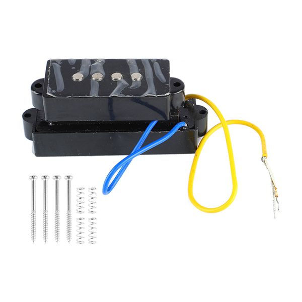 5 String Open Metal Bass Pickup - Portable Double Coil