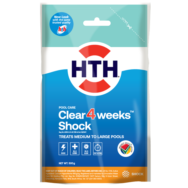 HTH - Clear 4 Weeks Shock - 500g