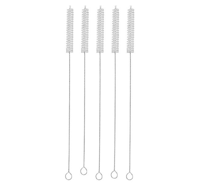 5 Piece Cup Straw Cleaning Brush Set for Tumblers &amp; Water Bottles