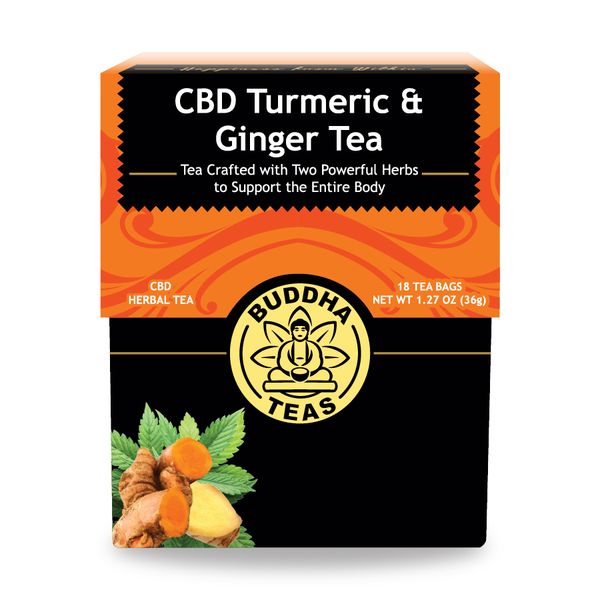 Buddha Tea - CBD Turmeric &amp; Ginger Tea