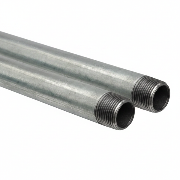 Galvanized Stand Pipe 50mm x 900mm for Water Distribution - 2 Pack