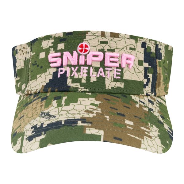 Sniper Africa Ladies Pink/Pixelate Visor Cap