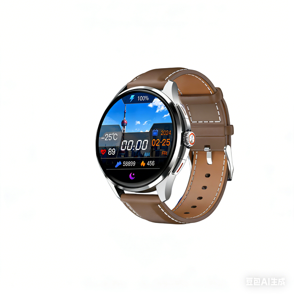 Smartwatch with Bluetooth for making and receiving calls, NFC wristband