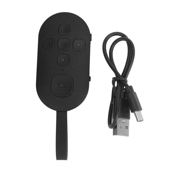 Black Wireless Page Turner With Ergonomic Design