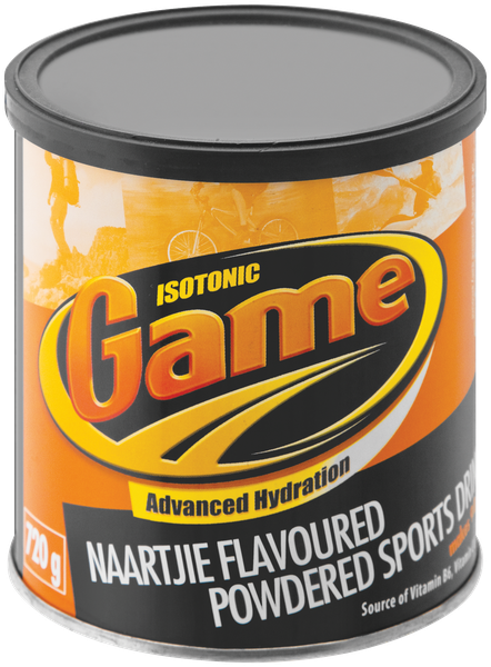 Game Isotonic Sports Drink Powder Naartjie 720g