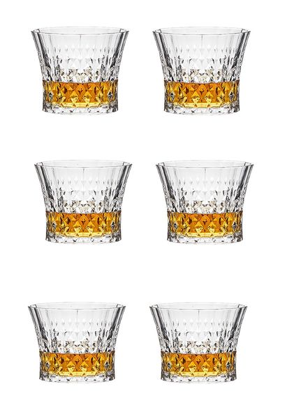 Whiskey Glass Set - 6 Pieces