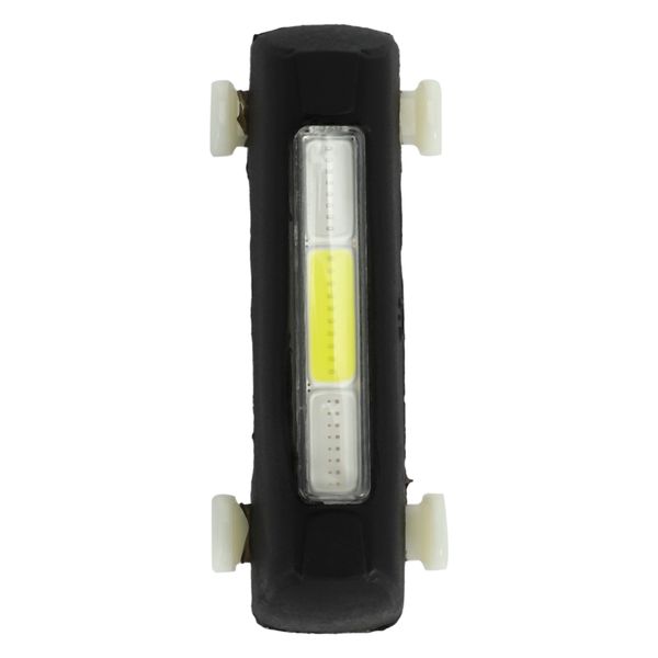 USB Rechargeable Bicycle Tail Light Red/Blue/White 7 Light Modes