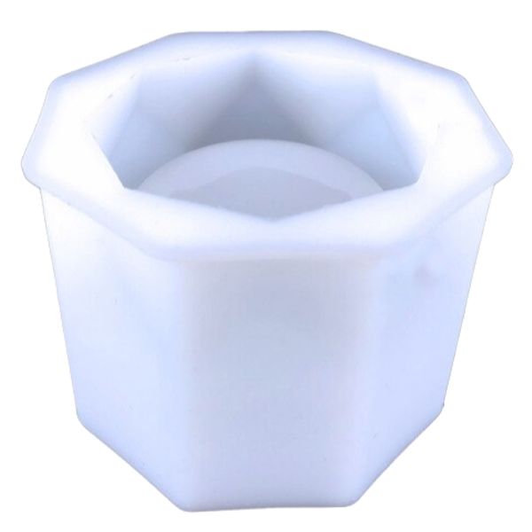 Garden Geometric Silicone Mould Plant Succulents Holder(11cm x 8cm)
