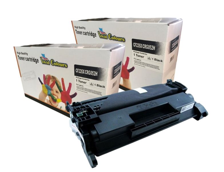 Vivid Colours Compatible with HP 26X/Canon CRG052H Black Toner Cartridge X2