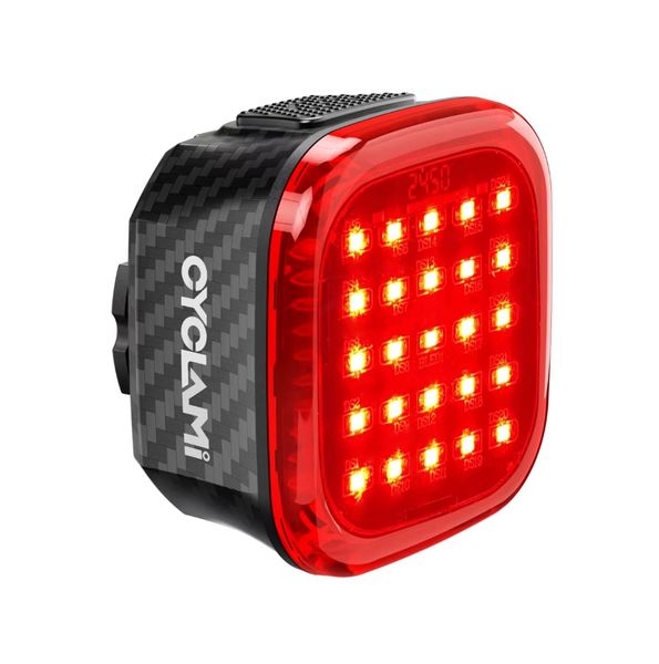 Cyclami CY110 Smart Brake Tail Light - USB-C, Auto On/Off, IPX6 Waterproof