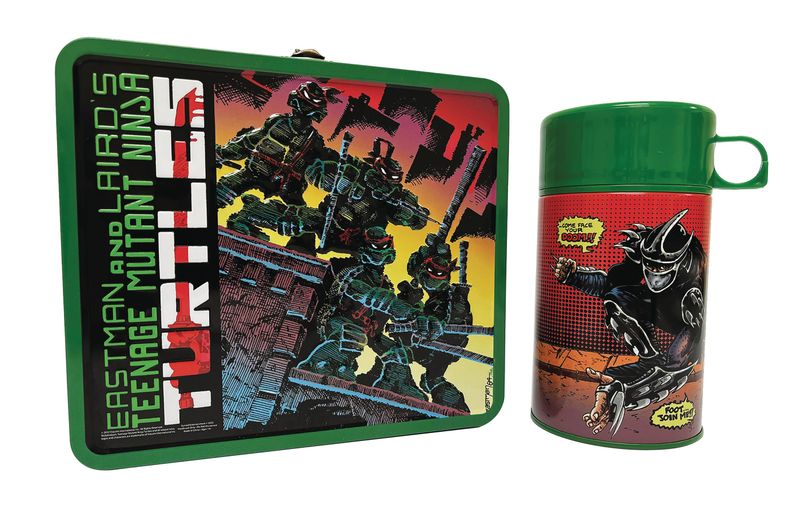 Tin Titans TMNT Classic Comic #1 PX Lunchbox &amp; Beverage Container