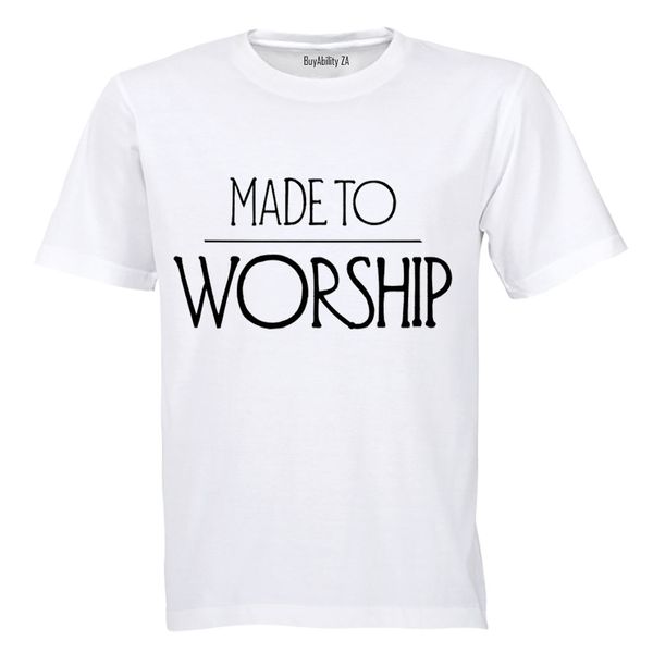 Mens - T-Shirt - White image