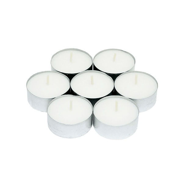 Long Burning Tealight Candles - Round 50 Piece