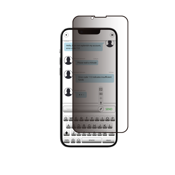 SwitchEasy Privacy Tempered Glass Screen Protector For iPhone 14 Range